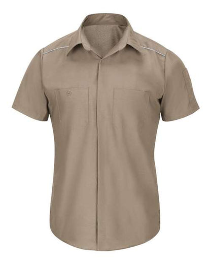 Red Kap Short Sleeve Pro Airflow Work Shirt SP4A Custom Embroidered Business Logo