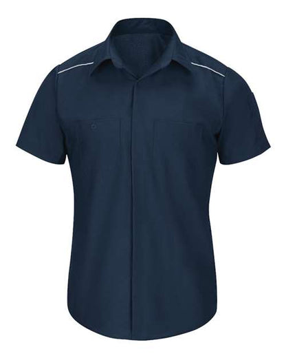 Red Kap Short Sleeve Pro Airflow Work Shirt SP4A Custom Embroidered Business Logo