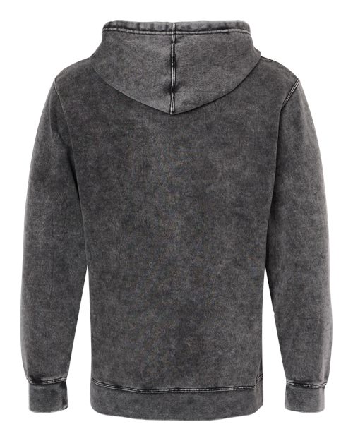 Independent Trading Co. Midweight Pigment-Dyed Hooded Sweatshirt PRM4500 Prepared For Dye Custom Embroidered Business Logo