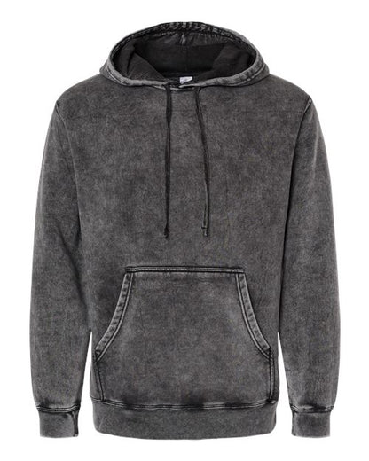 Independent Trading Co. Midweight Pigment-Dyed Hooded Sweatshirt PRM4500 Prepared For Dye Custom Embroidered Business Logo