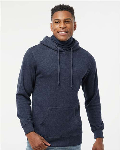 Custom Embroidered  J. America Gaiter Fleece Hooded Sweatshirt 8879  