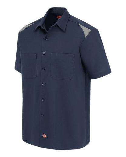 Dickies Short Sleeve Performance Team Shirt - Tall Sizes 05T Custom Embroidered Business Logo
