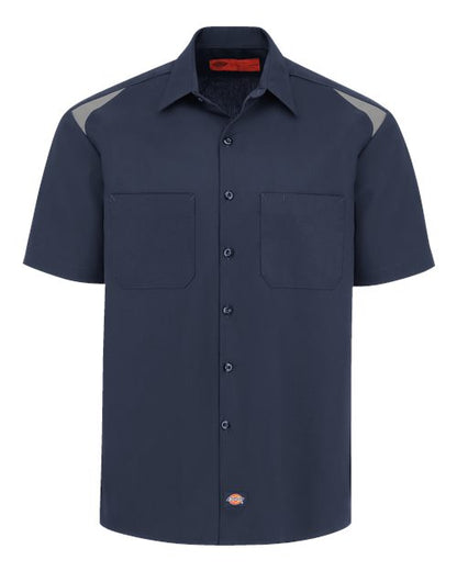Dickies Short Sleeve Performance Team Shirt - Tall Sizes 05T Custom Embroidered Business Logo