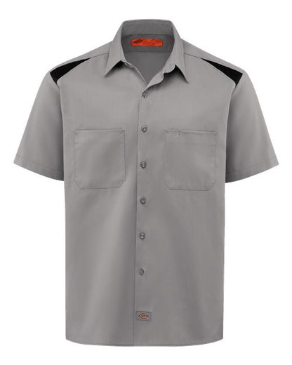 Dickies Short Sleeve Performance Team Shirt - Tall Sizes 05T Custom Embroidered Business Logo