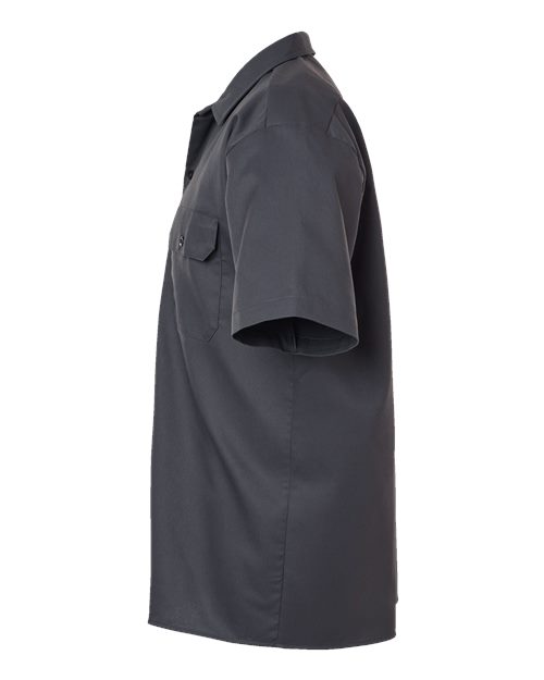 Dickies Short Sleeve Work Shirt - Tall Sizes 2574T Custom Embroidered Business Logo