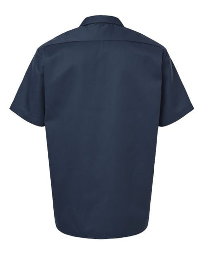 Dickies Short Sleeve Work Shirt - Tall Sizes 2574T Custom Embroidered Business Logo