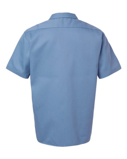 Dickies Short Sleeve Work Shirt - Tall Sizes 2574T Custom Embroidered Business Logo