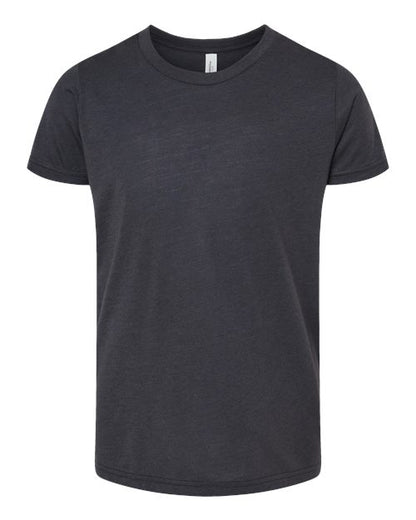 BELLA + CANVAS Youth Triblend Tee 3413Y Custom Embroidered Business Logo