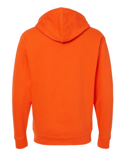 Independent Trading Co. Midweight Hooded Sweatshirt SS4500 Neon Pink Custom Embroidered Business Logo