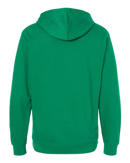 Independent Trading Co. Midweight Hooded Sweatshirt SS4500 Gunmetal Heather Custom Embroidered Business Logo