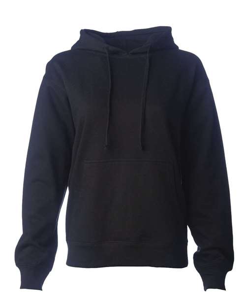 Independent Trading Co. Heathered French Terry Full-Zip Hooded Sweatshirt PRM90HTZ Custom Embroidered Business Logo