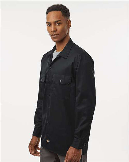 Dickies Long Sleeve Work Shirt - Tall Sizes 5574T