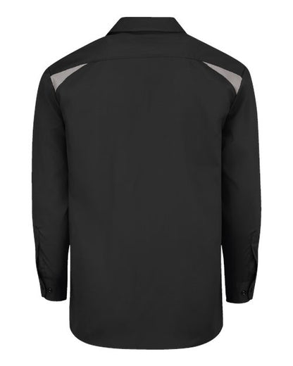 Dickies Long Sleeve Performance Team Shirt 6605 Custom Embroidered Business Logo