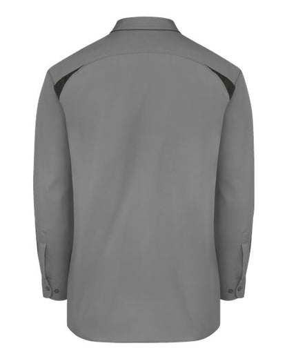 Dickies Long Sleeve Performance Team Shirt 6605 Custom Embroidered Business Logo