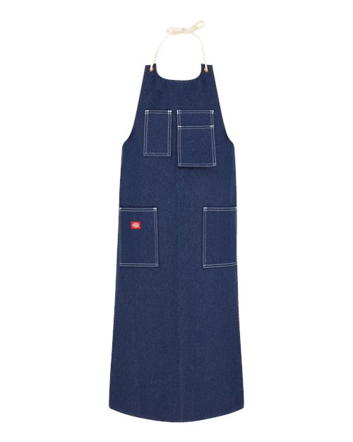 Custom EmbroideredDickies Toolmaker's Apron 9980 Indigo Blue