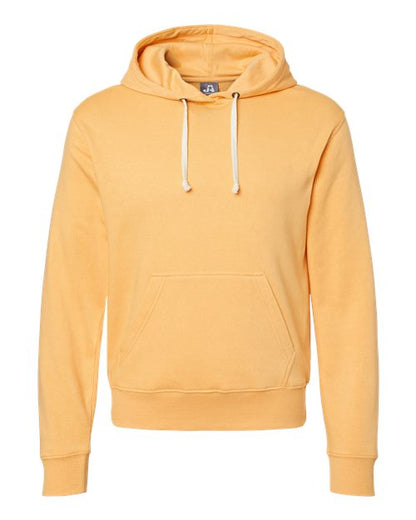J. America Triblend Fleece Hooded Sweatshirt 8871 Golden Triblend