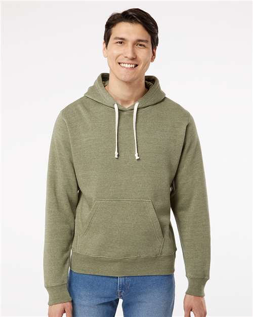 J. America Men's Triblend Fleece Hooded Sweatshirt 4250