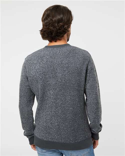 J. America Aspen Fleece Crewneck Sweatshirt 8712