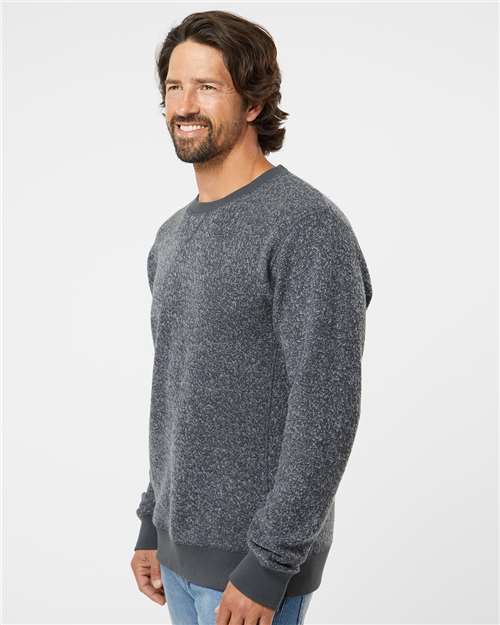 J. America Aspen Fleece Crewneck Sweatshirt 8712