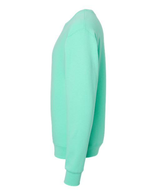JERZEES NuBlend® Crewneck Sweatshirt 562MR Cool Mint Custom Embroidered Business Logo