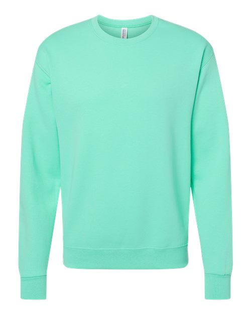 JERZEES NuBlend® Crewneck Sweatshirt 562MR Columbia Blue Custom Embroidered Business Logo