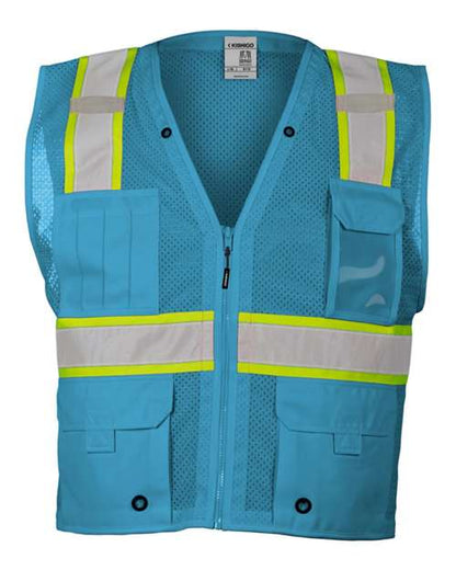 Kishigo EV Series® Enhanced Visibility Multi-Pocket Mesh Vest B100-111
