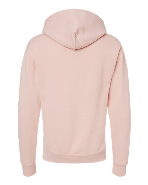 JERZEES NuBlend® Hooded Sweatshirt 996MR Blush Pink Custom Embroidered Business Logo