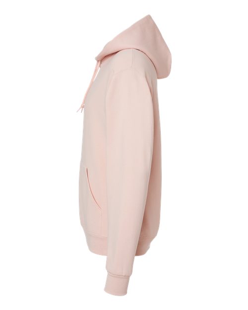 JERZEES NuBlend® Hooded Sweatshirt 996MR Blush Pink Custom Embroidered Business Logo