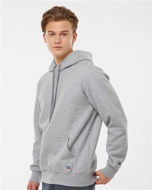 Russell Athletic Cotton Rich Fleece Hooded Sweatshirt 82ONSM Custom Embroidered Business Logo