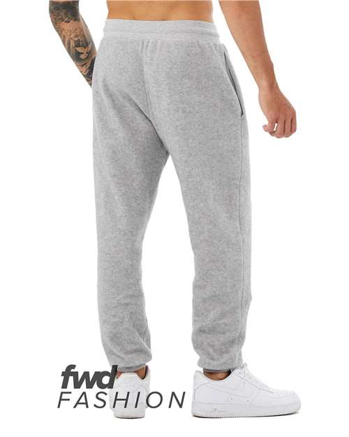 BELLA + CANVAS FWD Fashion Sueded Fleece Jogger 3327 Custom Embroidered Business Logo