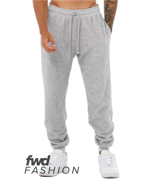 BELLA + CANVAS FWD Fashion Sueded Fleece Jogger 3327 Custom Embroidered Business Logo