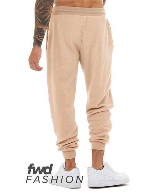 BELLA + CANVAS FWD Fashion Sueded Fleece Jogger 3327 Custom Embroidered Business Logo