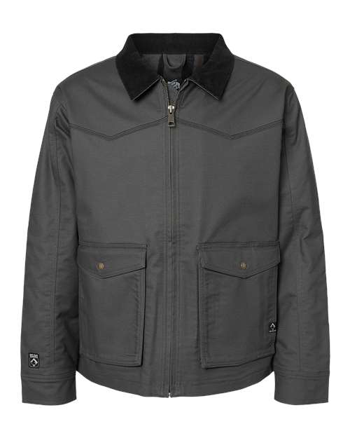 DRI DUCK Endeavor Canyon Cloth™ Canvas Jacket with Sherpa Lining 5037 Custom Embroidered Business Logo