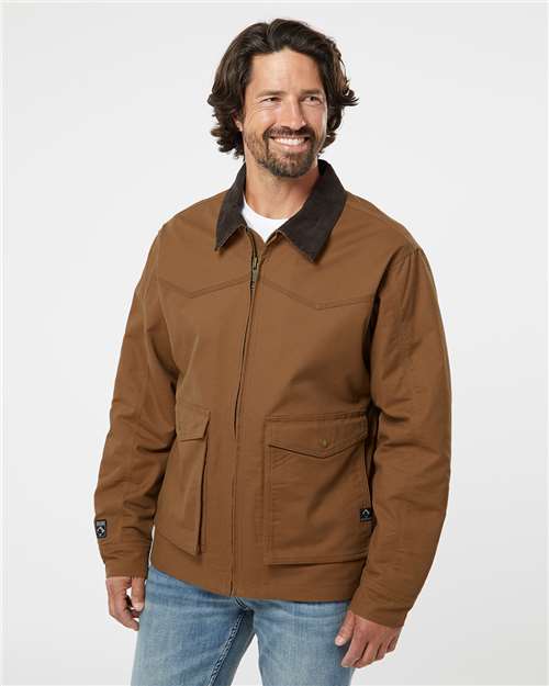 DRI DUCK Yellowstone Power Move Canvas Jacket 5055 Custom Embroidered Business Logo