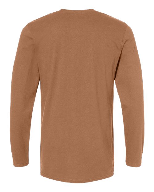 LAT Fine Jersey Long Sleeve Tee 6918 Coyote Brown