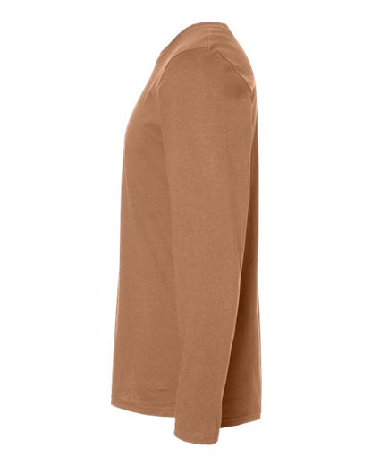 LAT Fine Jersey Long Sleeve Tee 6918 Coyote Brown