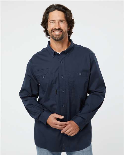 DRI DUCK Craftsman Woven Shirt 4450T Custom Embroidered Business Logo