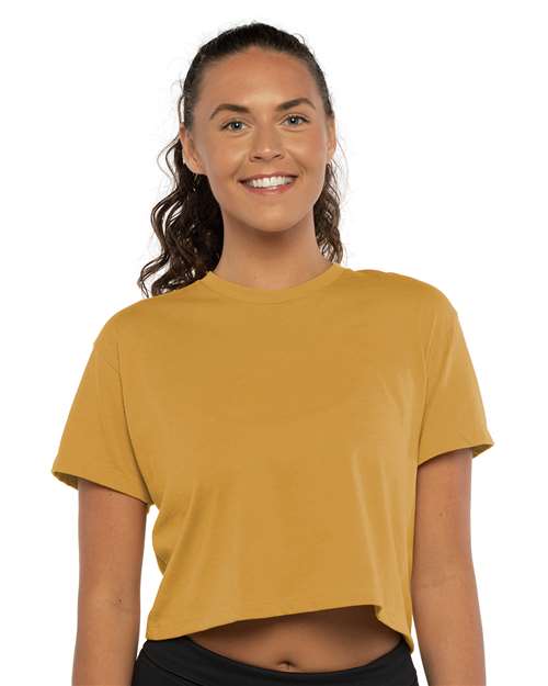 Custom Embroidered  Next Level Women's Ideal Crop Top 1580  