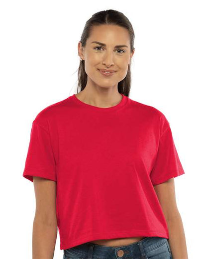 Custom Embroidered  Next Level Women's Ideal Crop Top 1580  