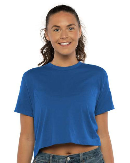 Custom Embroidered  Next Level Women's Ideal Crop Top 1580  
