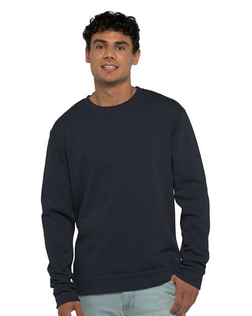Custom Embroidered  Next Level Malibu Crewneck Sweatshirt 9002  