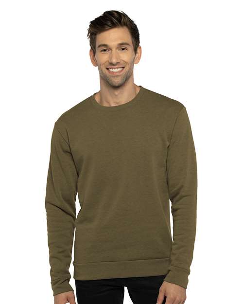 Custom Embroidered  Next Level Malibu Crewneck Sweatshirt 9002  