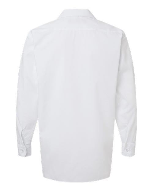 Dickies Industrial Long Sleeve Work Shirt L535 Custom Embroidered Business Logo