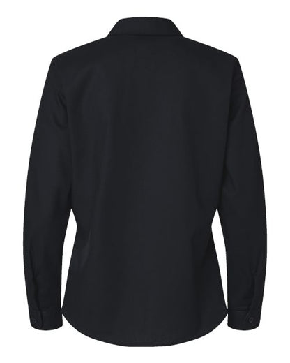 Dickies Industrial Long Sleeve Work Shirt L535 Custom Embroidered Business Logo