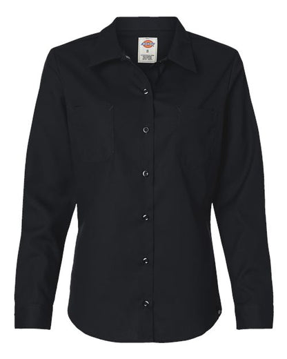 Dickies Women's Long Sleeve Industrial Work Shirt L5350