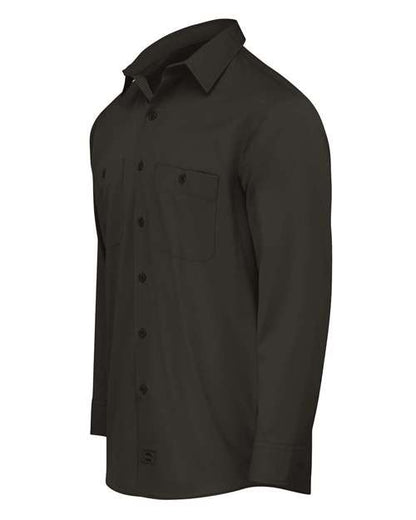 Dickies Industrial Worktech Ventilated Long Sleeve Work Shirt LL51 Custom Embroidered Business Logo
