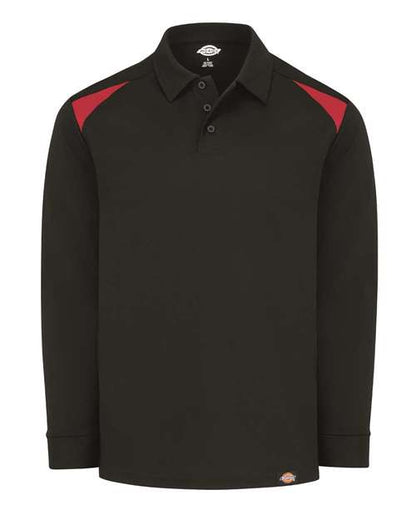 Dickies Industrial Worktech Ventilated Long Sleeve Work Shirt - Tall Sizes LL51T Custom Embroidered Business Logo