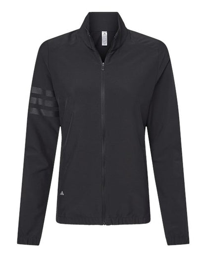 Adidas 3-Stripes Full-Zip Jacket A267 Custom Embroidered Business Logo