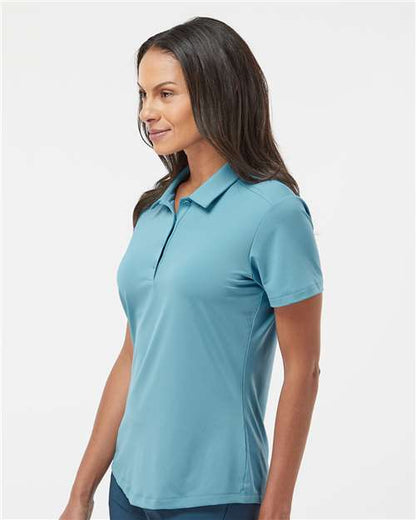 Adidas Women's Ultimate Solid Polo A515 Custom Embroidered Business Logo