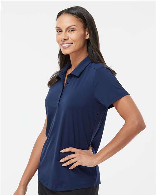 Adidas Women's Ultimate Solid Polo A515 Custom Embroidered Business Logo